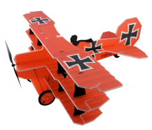 Lil Fokker Rc Factory rouge